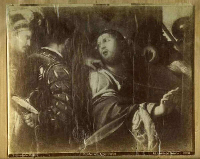 Cristo portacroce - Gemaldegalerie, Cresda
